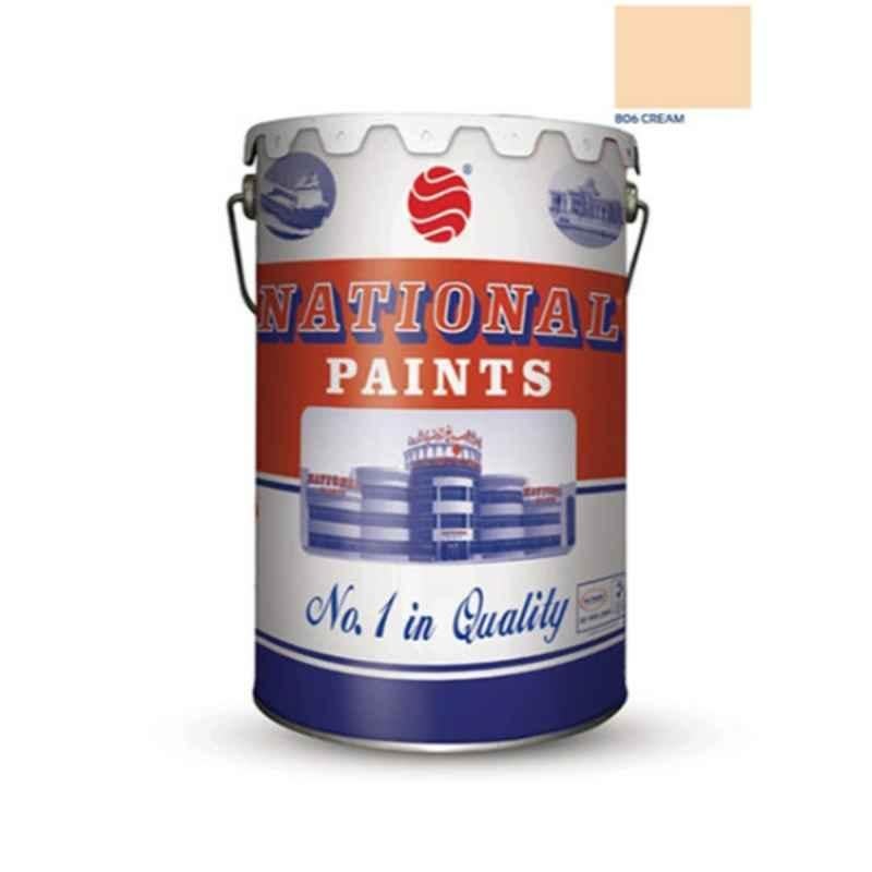 National Paints 18L Cream Water Based Wall Paint, NP-806-18