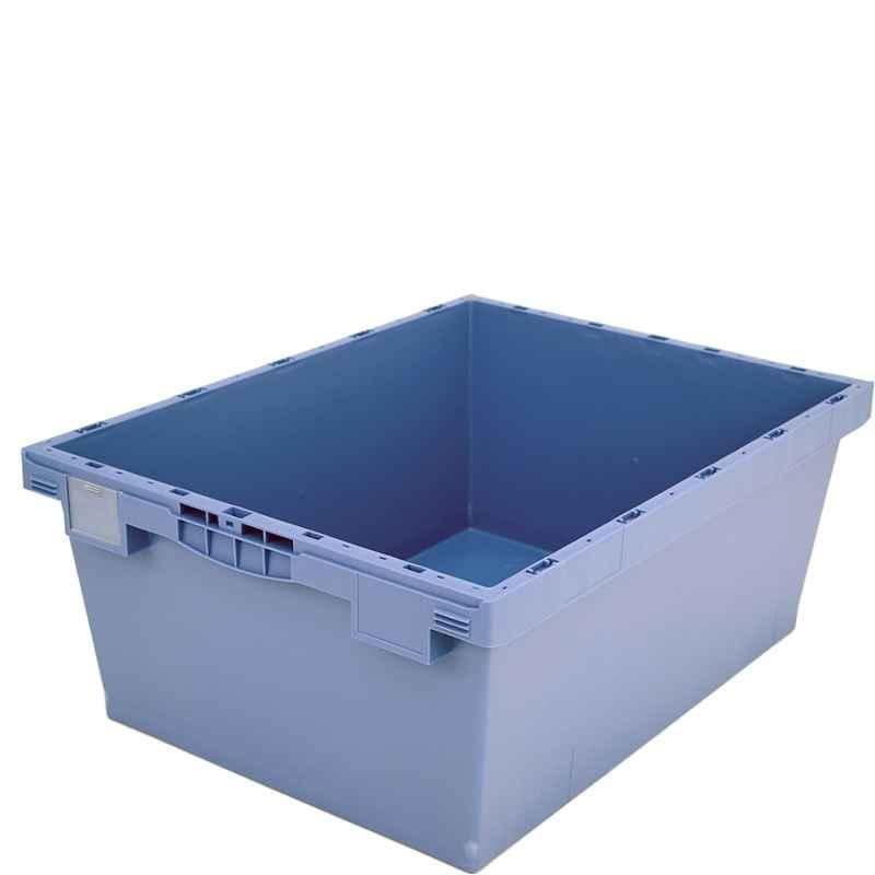 Bito 800x600x323mm 50kg PP Dove Blue Multipurpose Container, 6-15246