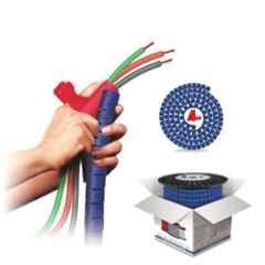 Noveau Safe-T-1ST 16mm 50m Virgin HDPE Blue Cable Zipper, NSFZ16BU0050