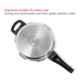 Blueberry's Virgina 3L Stainless Steel Silver Pressure Cooker