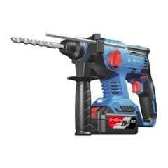 Dongcheng 22mm 1400rpm Cordless Rotary Hammer with 2 Pcs 20V 4Ah Li-Ion Battery & Charger, DCZC22 Type-BM
