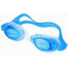Matrica Silicone Blue Water Swimming Pool Goggle for Adult