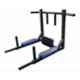 Saipro Black Multi Function Wall Mounting Station with Handle Bars & Padding Parallel Bar