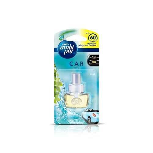 Ambi Pur Aqua Ambi Pur Car Aqua Air Freshener Starter Easy to control Lasts  up to 45 days Intoxicating fragrance Provides consistent fragrance release  Ergonomically-designed, lightweight and compact