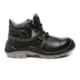 Agarson Hummer Steel Toe Black Work Safety Shoes, Size: 8