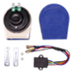 AllExtreme EXASHB2 2 Pcs 115dB Horn Air Siren with Speaker Set