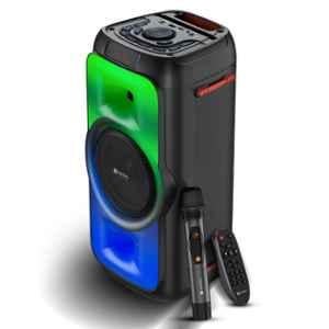 Portronics Iron Beats III 180W Black Party Speaker with Karaoke Mic, POR 2343