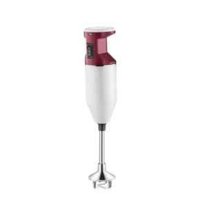 Usha Sure Blend 125W Plastic White & Red Hand Blender with Sparkle Finish, 401251012554N