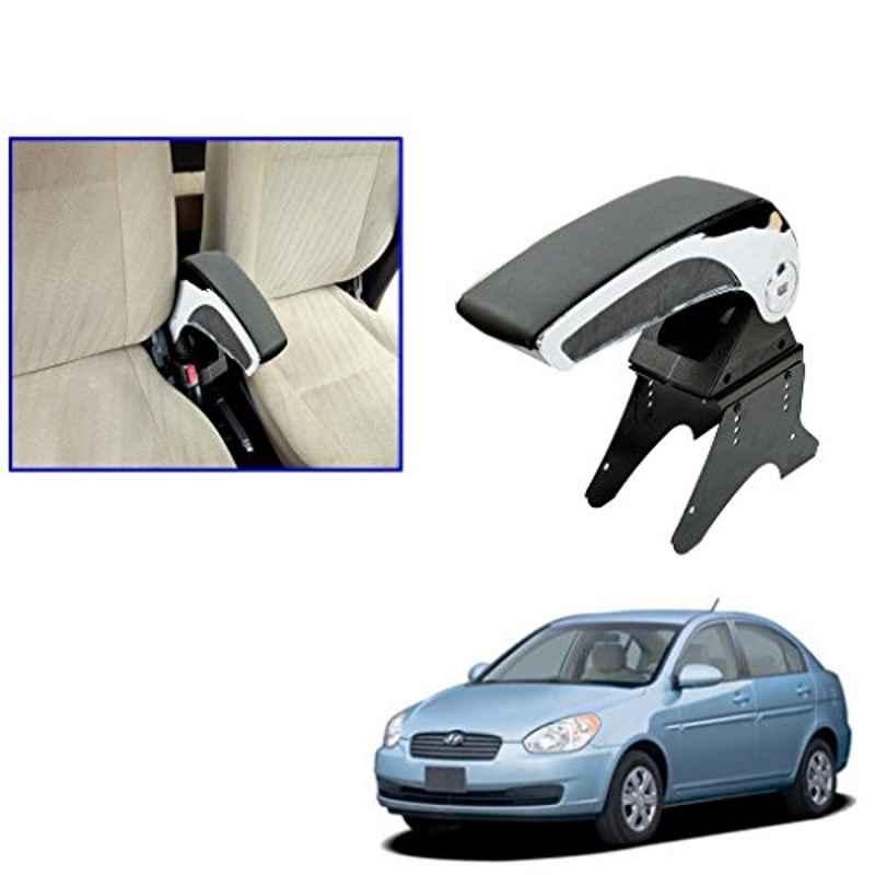 Kozdiko Black Chrome Armrest for Hyundai Verna, koz_15116