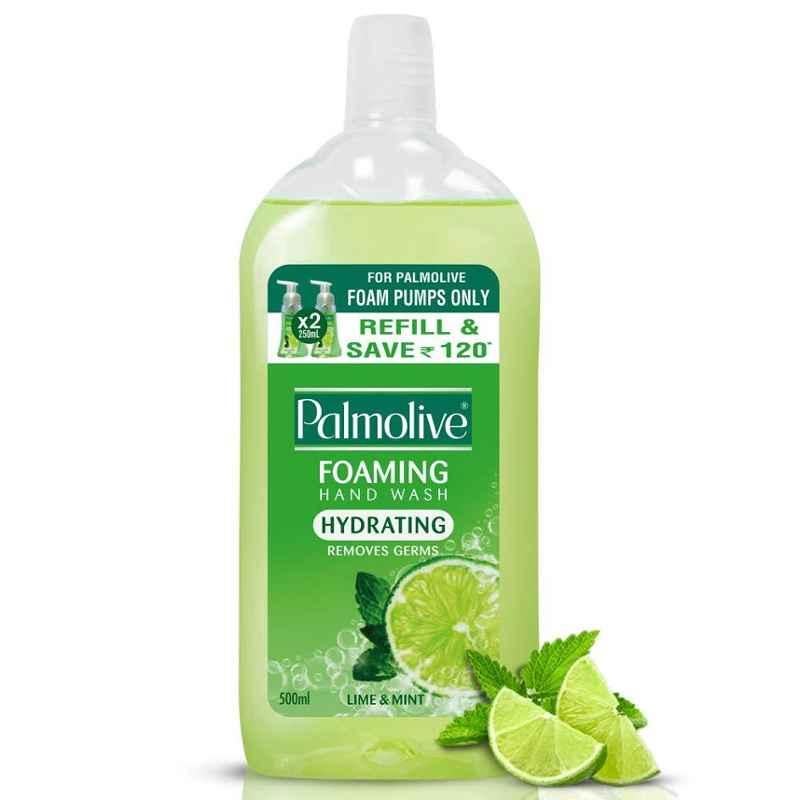 Palmolive 500ml Lime & Mint Hydrating Foaming Liquid Wash