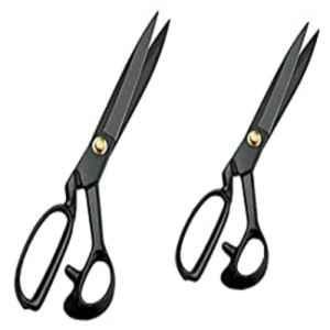 Jupiter 2 Pcs 9 & 10 inch Carbon Steel Professional Tailoring Scissor Set, JUC 4