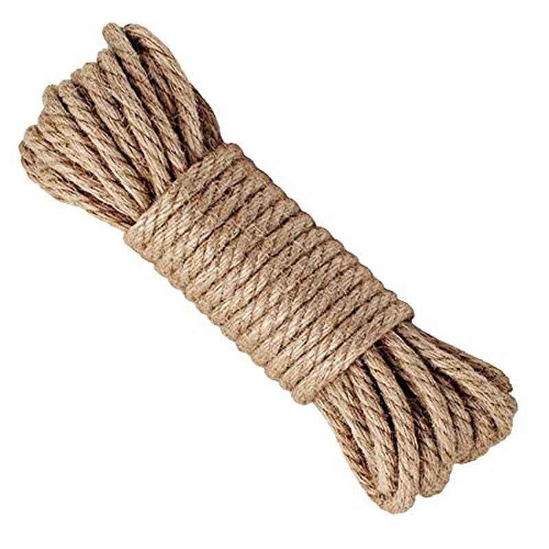 32ft 6mm Eco-Friendly Natural Jute Gold Twine Strong Rope