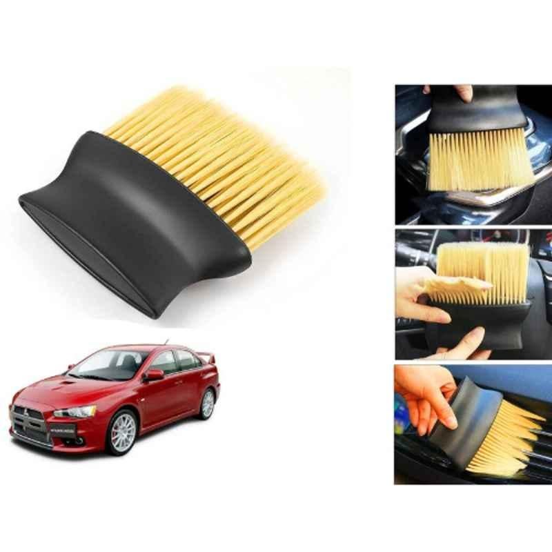 Auto Pearl Nylon Beige Car Dashboard Dust Cleaner Brush for Lancer