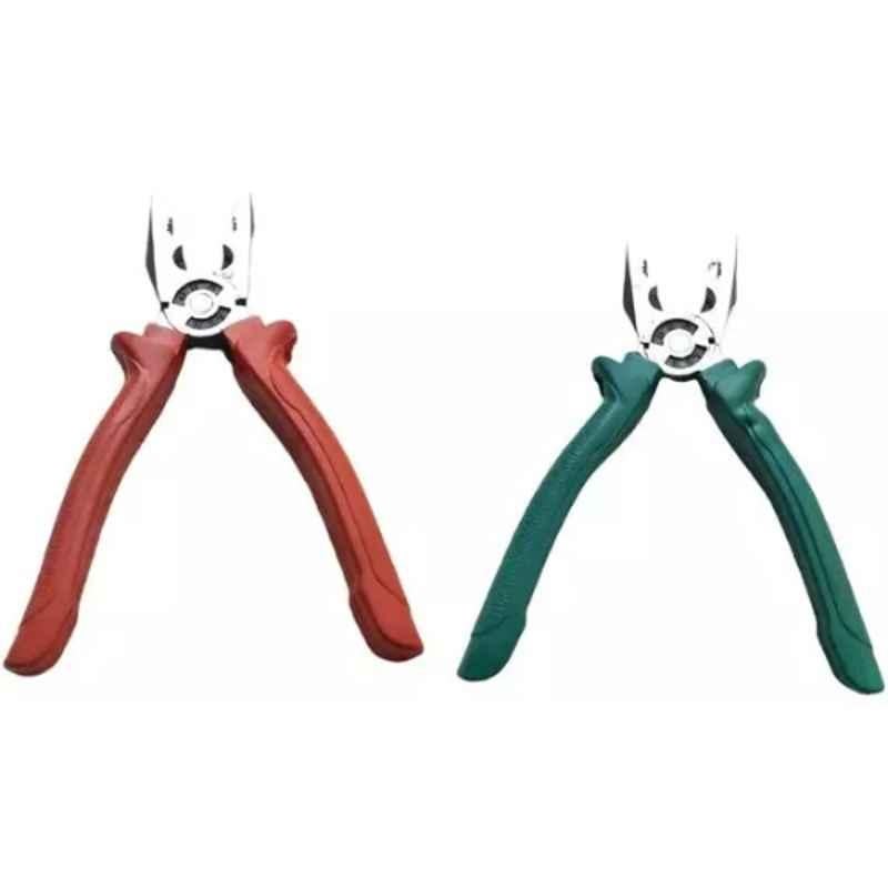 Sky Blue 2 Pcs 7.8 inch Lineman Plier Combo, SBE_PLIER_COMBO_MOD_00866