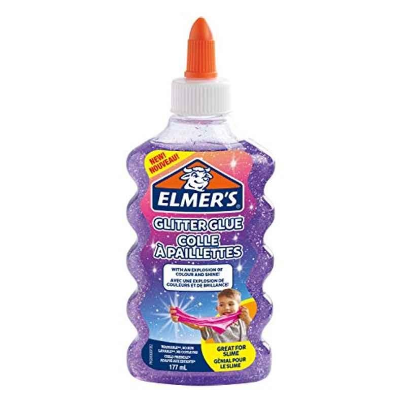 Elmers 177ml Purple Glitter Glue, 2077253