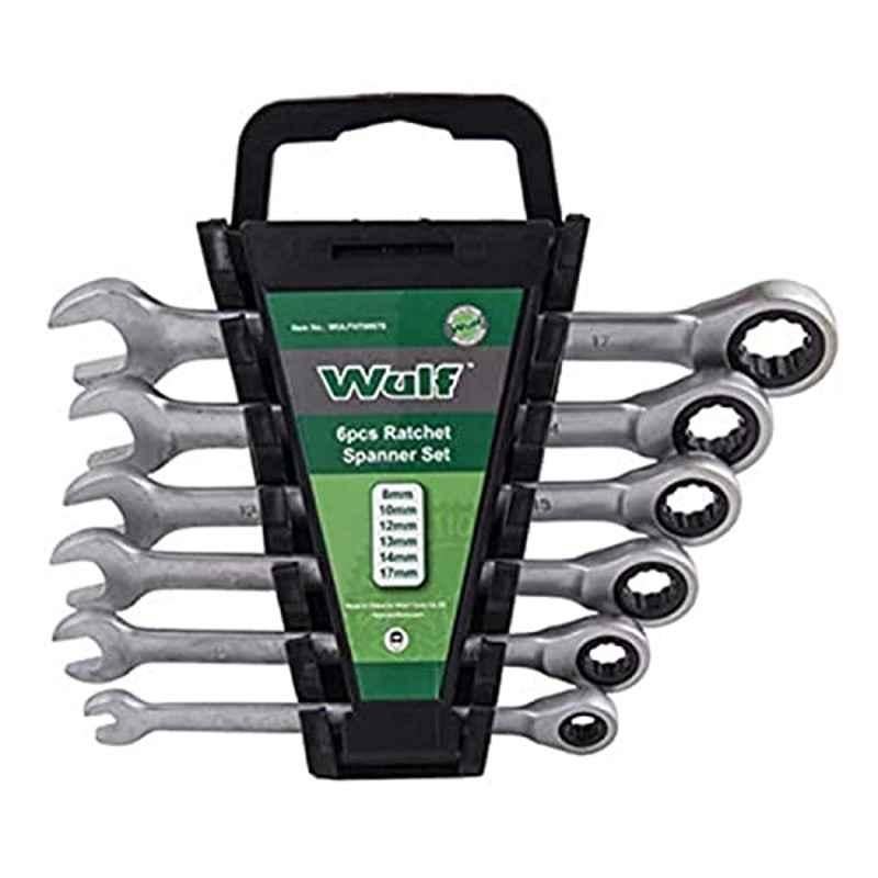 Wulf 6 Pcs Ratchet Spanner Set