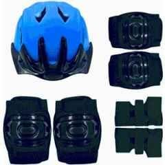RB International Plastic & EVA Foam Sky Black Skating Kit-385 Skating Kit