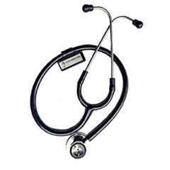 Fast Life Black Matte Dual Head Acoustics Stethoscope, RS-029BQ-Black