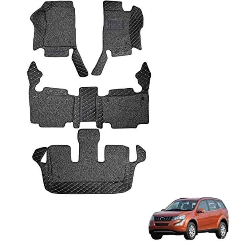 Kozdiko 7D Luxury Car Foot Mat Set for Mahindra XUV 500 New, Kozdiko_32