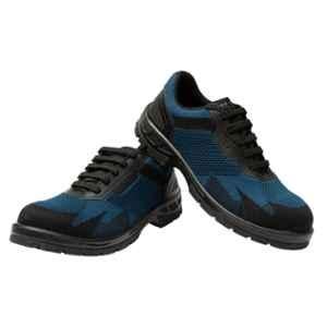 Hillson Wefly WF-01 Flyknit Steel Toe Blue Safety Shoes, Size: 5