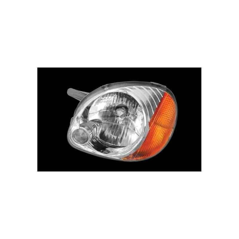 Autogold Left Hand Head Lamp Assembly for Hyundai Santro Type 2, AG96