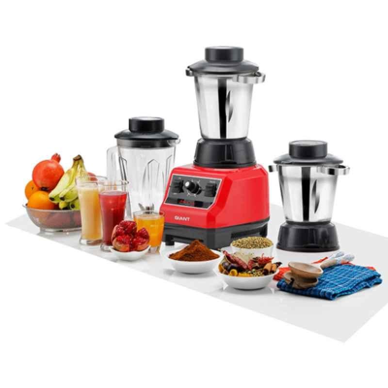 McCoy Giant 1200W Stainless Steel Commercial Mixer Grinder with 3 Jars