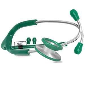 MCP Classic Stainless Steel Green Dual Head Stethoscope, QF-5TO1-YNTP