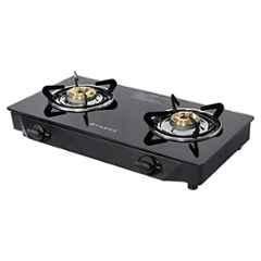 Faber Arrow 2 Burners Manual Toughened Glass Top Cooktop