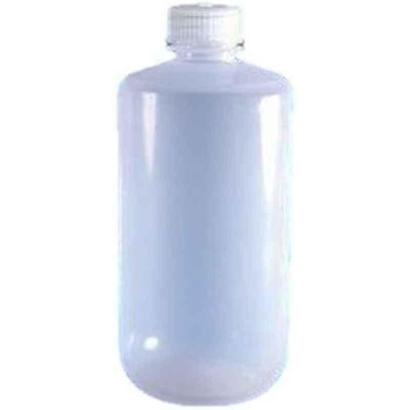 Rasayan 250ml Plastic White Narrow Mouth Reagent Bottle, 33407 (Pack of 12)