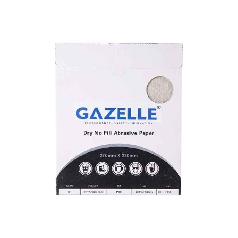 Gazelle GDP100 100 Grits Dry Abrasive Paper (Pack of 50)