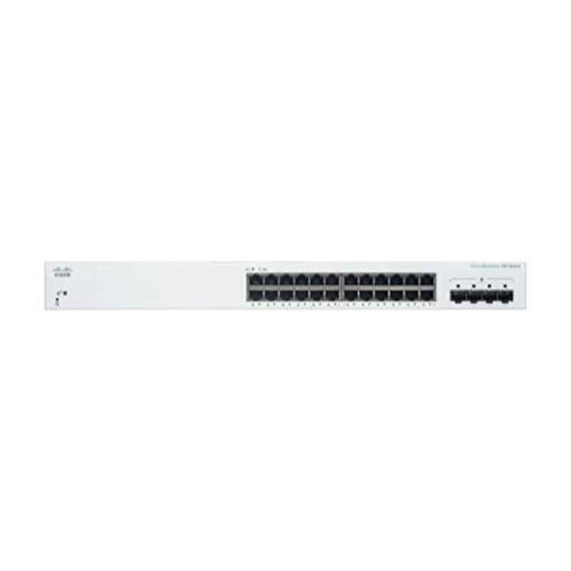 Cisco CBS220 24-Port GEI 4x1G SFP Smart Switch, CBS220-24T-4G-EU
