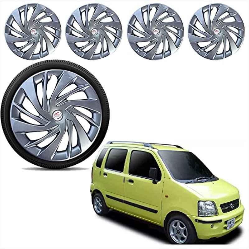 Buy Auto Pearl 4 Pcs 13 inch ABS Silver Car Wheel Cover Set for Maruti Suzuki WagonR 2003 Online At Price 1095