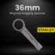 Stanley 36mm CRV Steel Ring End Slogging Spanner, 96-915