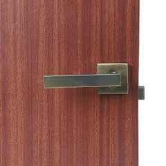 Handle Waala LB-301 Stainless Steel Antique Brass Finish Heavy Duty Mortise Lock Set with Bolt Latch