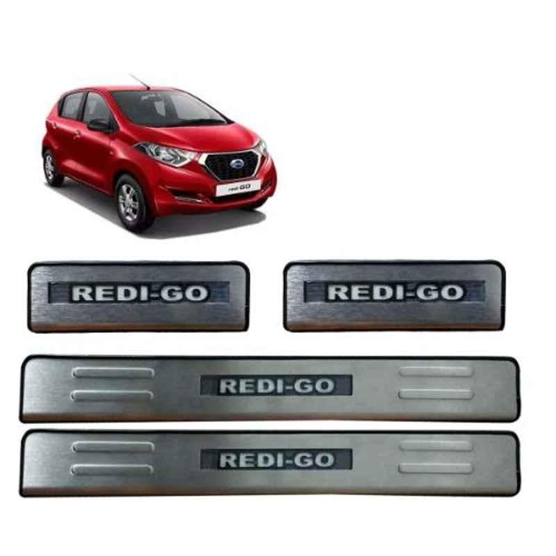 AutoPop 4 Pcs LED Footstep Sill Plate Set for Datsun Redigo, FSLD_REDIGO