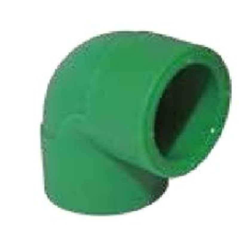Hepworth 25mm PP-R Green 90 Deg Pipe Elbow, 4302102500821 (Pack of 250)