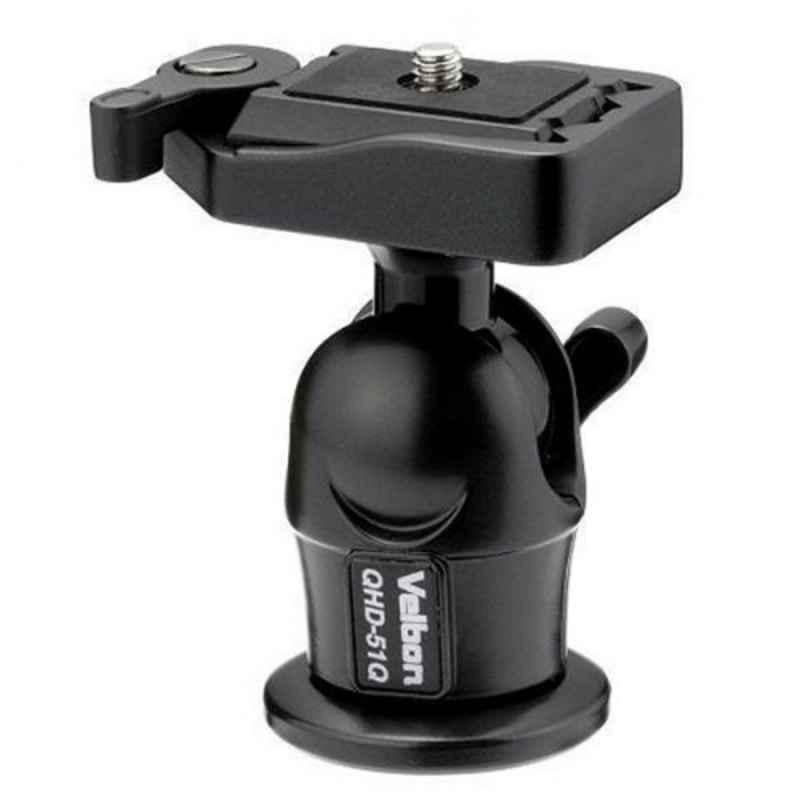 Velbon 6.6lb Aluminium Ball Cum Socket Tripod Head, QHD51Q