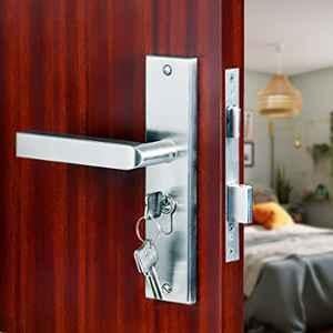 Voltizi 8 inch Stainless Steel Matt Finish Cylindrical Mortise Door Lock Handle Set, MG201