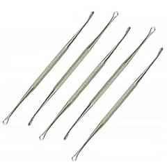 Forgesy 6.5 inch Stainless Steel Ear Wax Curette (Pack of 5)