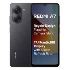 Redmi A7 6.88 inch 5200mAh 3GB RAM/64GB Storage Black Smartphone