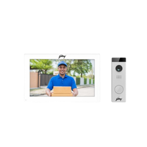 Godrej Seethru Pro Nova White Video Door Phone with Free Installation from Godrej