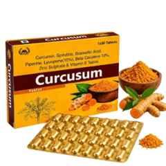Medisum Biotech 30 Pcs Curcusum Tablet for Immunity Support, Joint & Bone Health