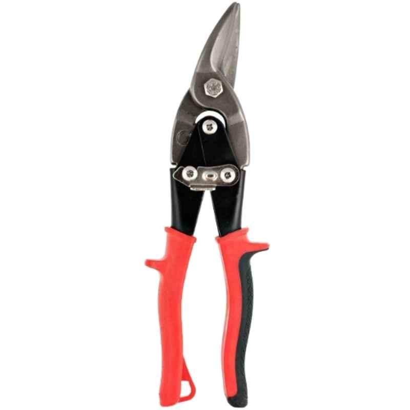 Clarke 10 inch CrV Red Left Cut Aviation Snip, ASLC
