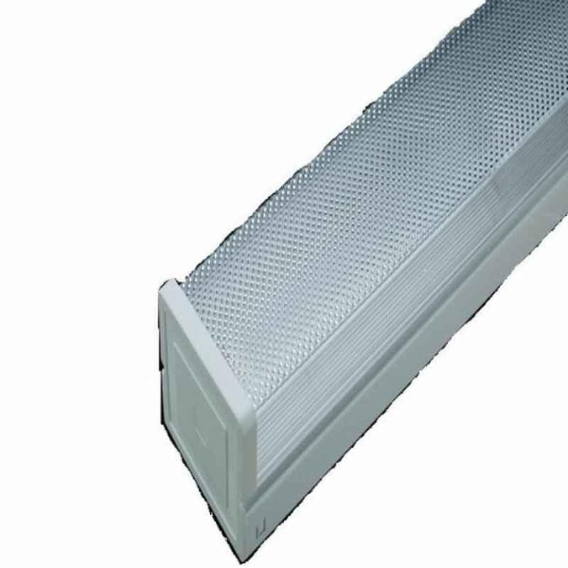 RR 36W 220-240V White Prismatic Fluorescent Light Fixture with Magnetic Ballast, RR-DB236