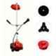 Yiking BC52B 52cc 2 Stroke Side Pack Brush Cutter with Tap & Go, Wheat Blade & 3T Blade