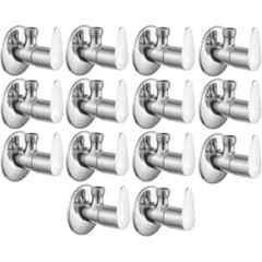 Senkiddpro Fusion Stainless Steel Chrome Finish Wall Mounted Angle Cock (Pack of 14)