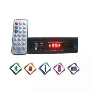 Prp Collections PRP-057 Advanced Mini Black 1 Stereo 1 Remote 12 V Bluetooth Car Stereo With Volume Control