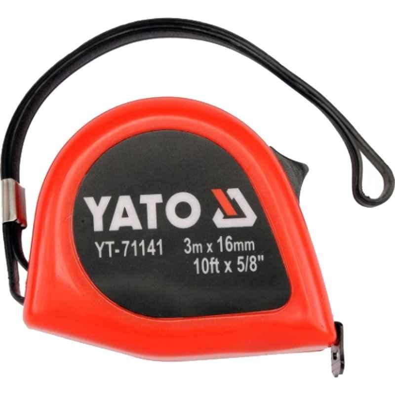 Yato 3m 16mm Steel Metric & inch Measuring Tape, YT-71141
