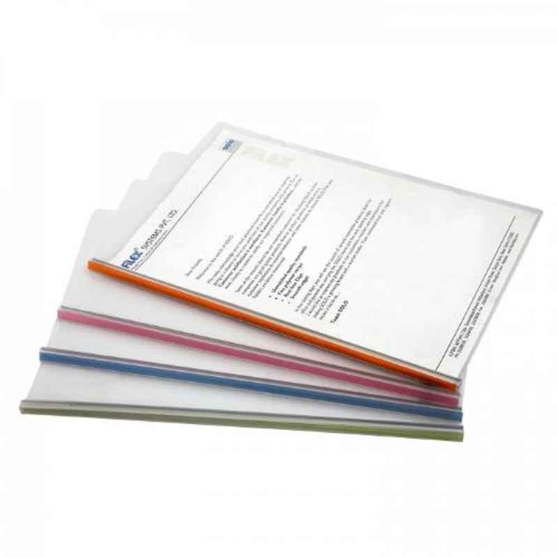 Solo A4 Assorted Griptec Channel File, RC003 (Pack of 200)