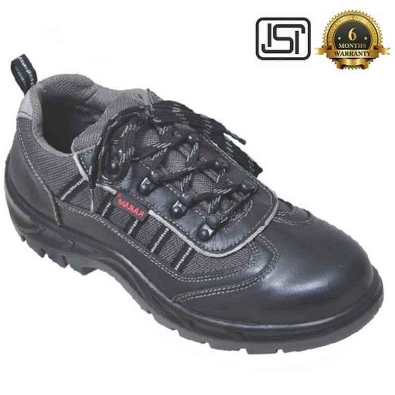 Karam FS 62 Steel Toe Black Work Safety Shoes, Size: 11